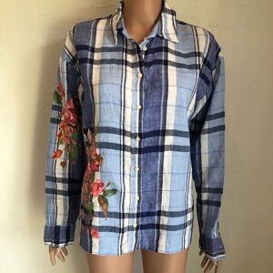 Lauren Ralph Lauren Multicolor Plaid Button-Down Shirt